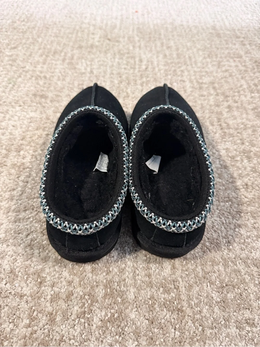 UGG Kids' Tasman Slippers black